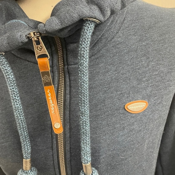 Women's Ragwear Navy blue Full Zip Hoodie Size M - Picture 9 of 9